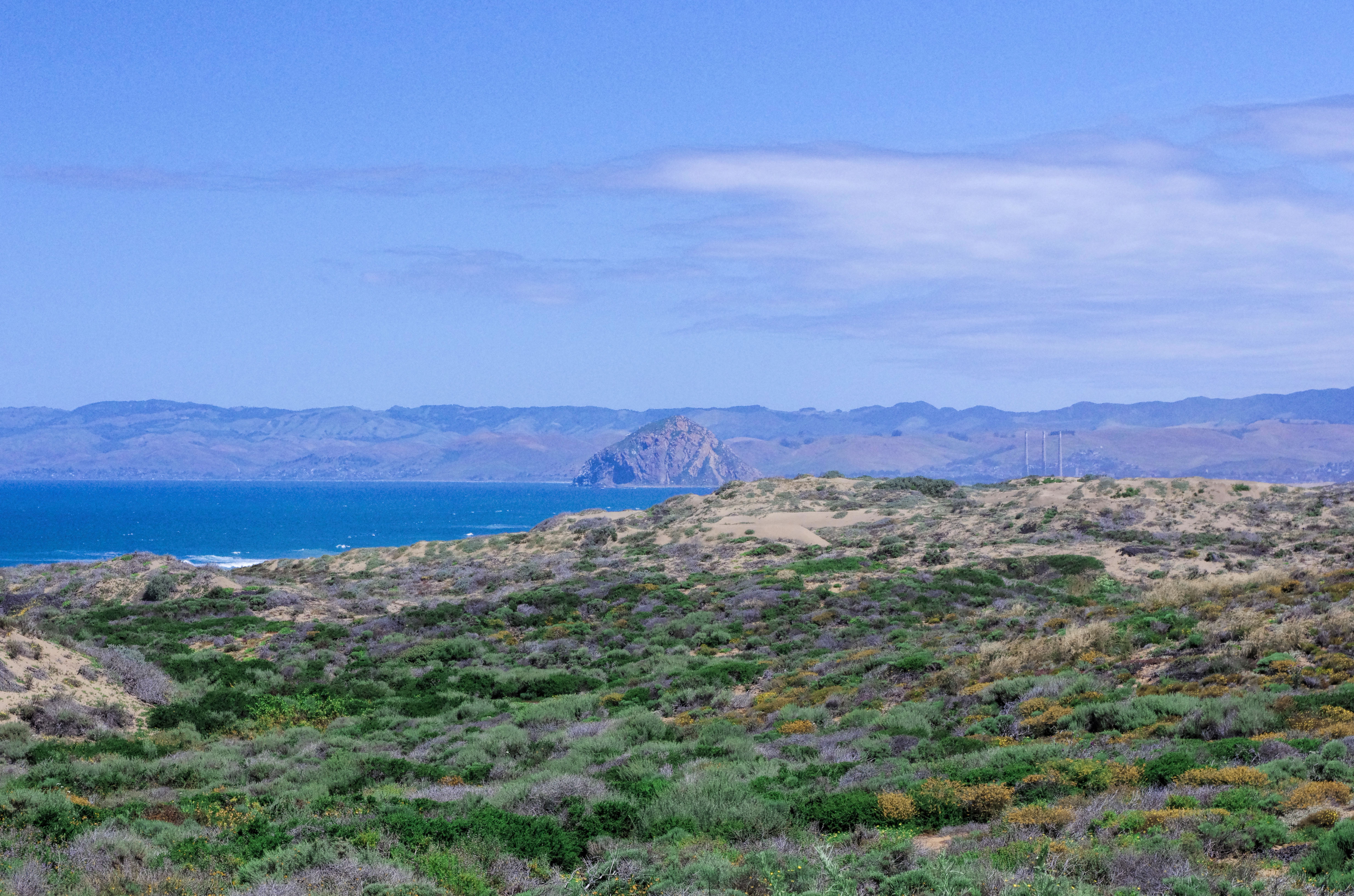 View of Morro Bay, CA
